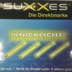Doos Breekstaafjes 100 Stuks Fluor Geel 4,5 X 39 Mm -Aanbiedingen Hengels Winkel Breekstaafjes2 1