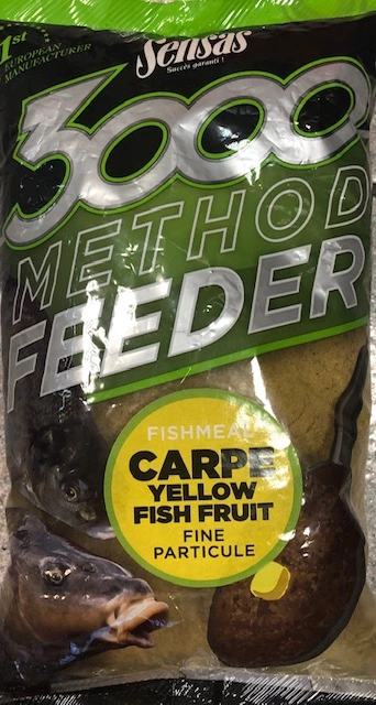 Sensas 3000 Method Feeder Fishmeal Carpe Yellow Fish Fruit 3 Sensas 3000 Method Feeder Fishmeal Carpe Yellow Fish Fruit