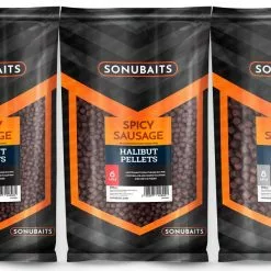 Sonubaits Spicy Sausage Halibut Pellets